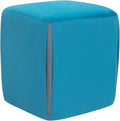 Blue Velvet Ottoman K630