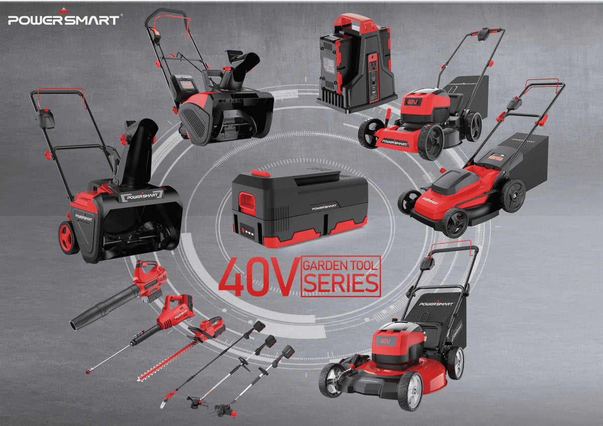40V 17-inch Cordless Brushless Electric Push Lawn Mower O527840