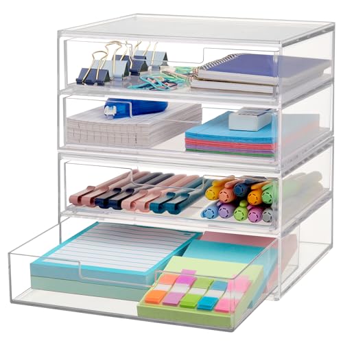 Clear 4 Drawer Organizer H628653
