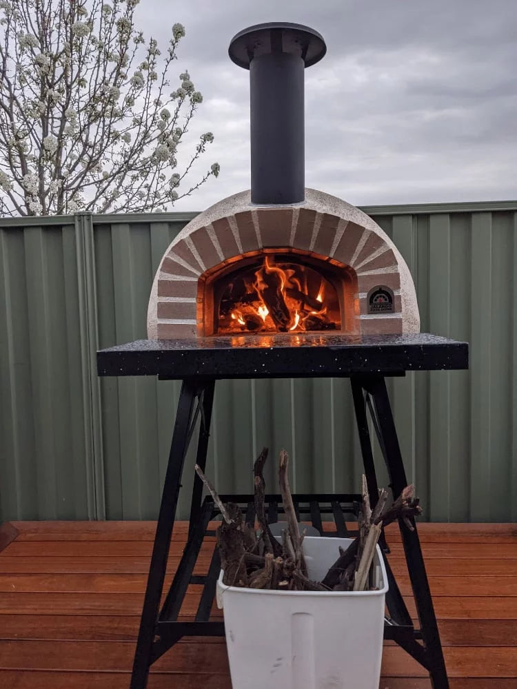 Wood Fired Cement Outdoor Pizza Oven I10861