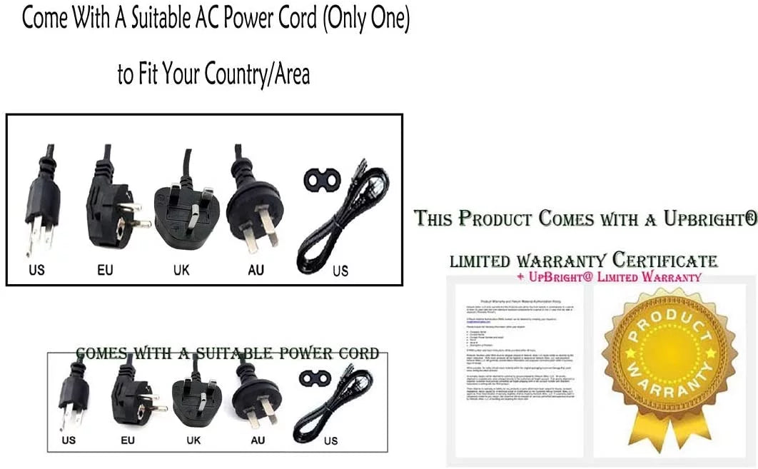 AC / DC Adapter Switching Power Supply Cord Cable PS Charger M854882