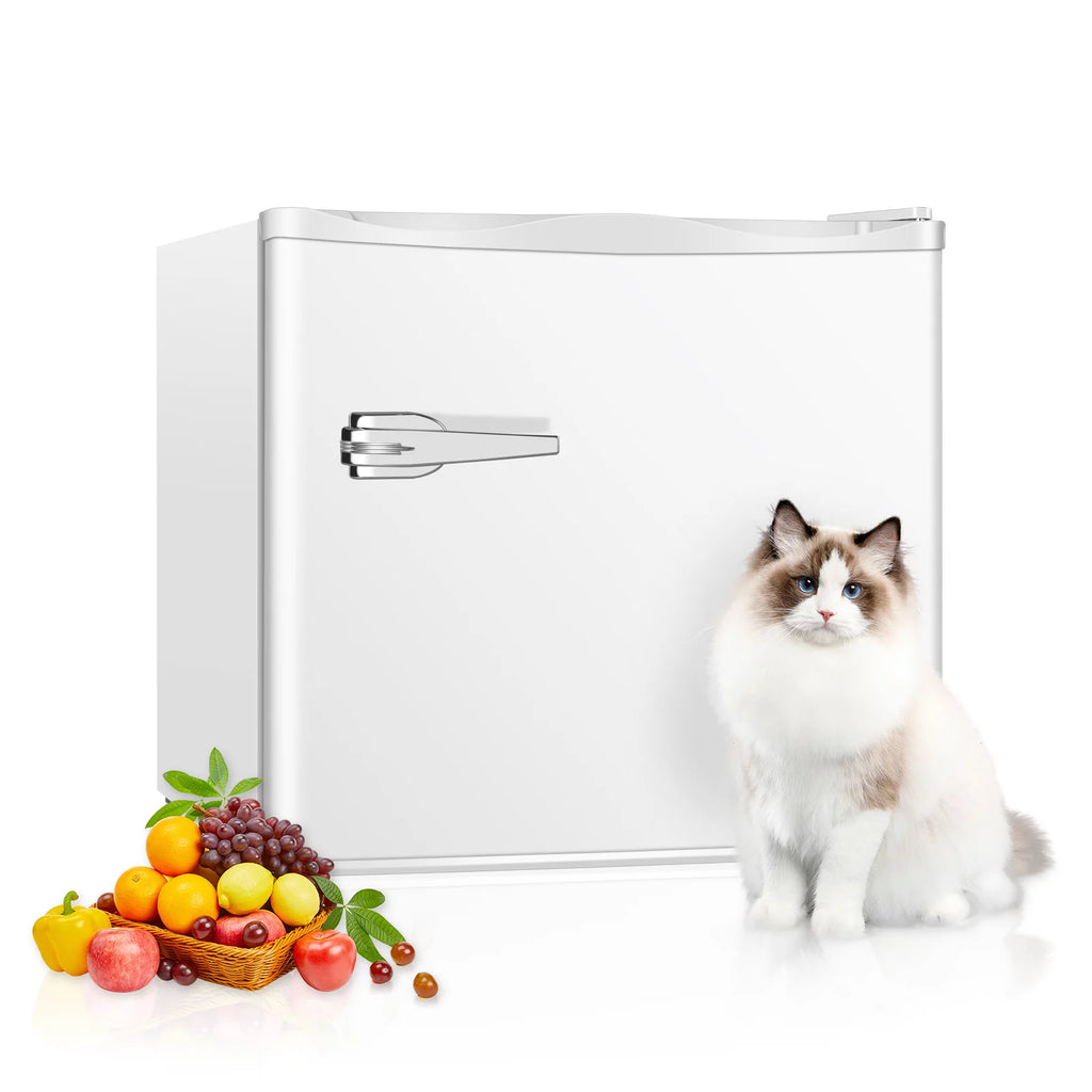 Mini Upright Freezer Compact Refrigerator Red G47469