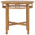 Solid Teak Wood Dining Table X54589