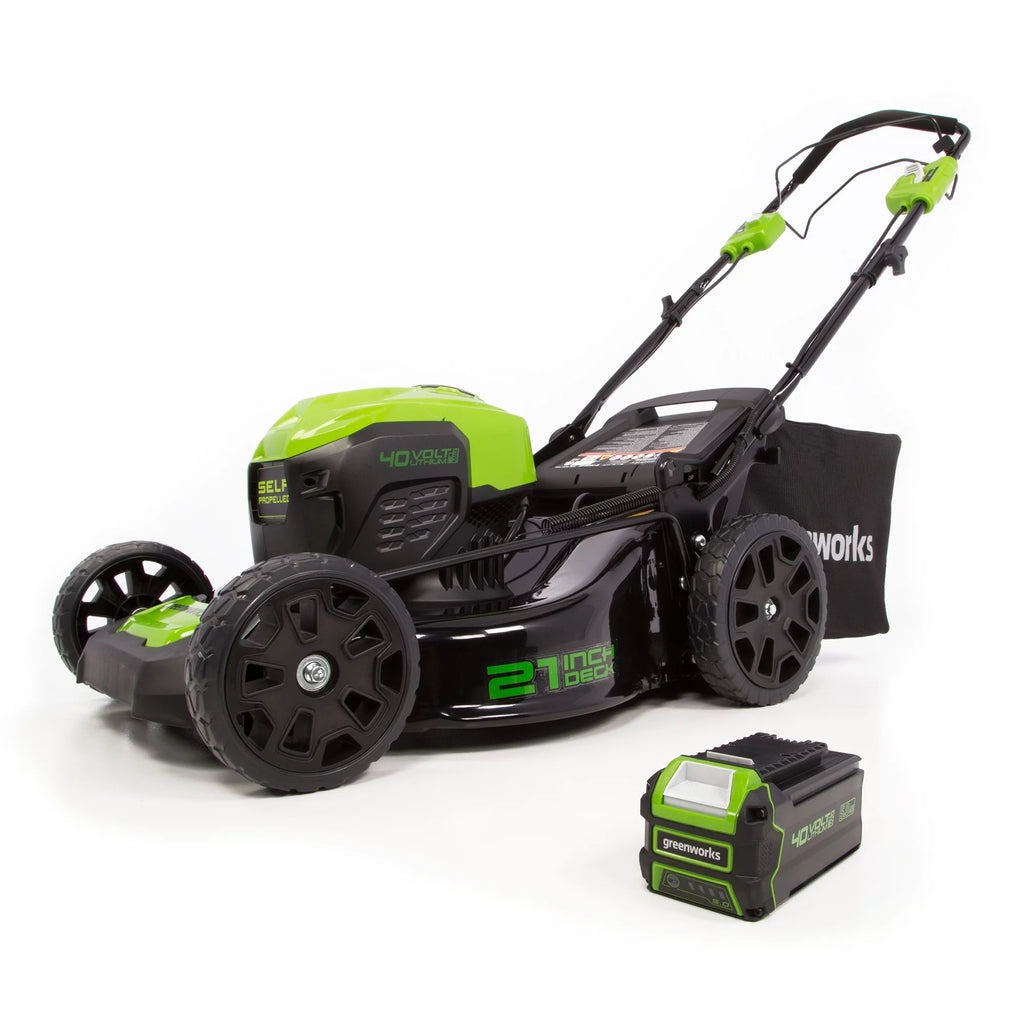 40V Self-Propelled Lawn Mower with 5.0 Ah Battery & Charger P786841