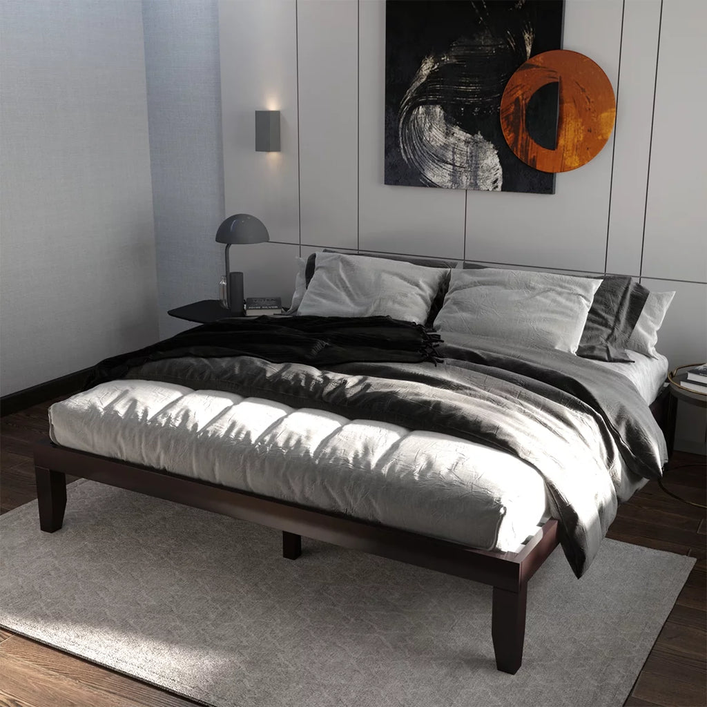 King Size 14'' Wooden Bed Frame Y8125
