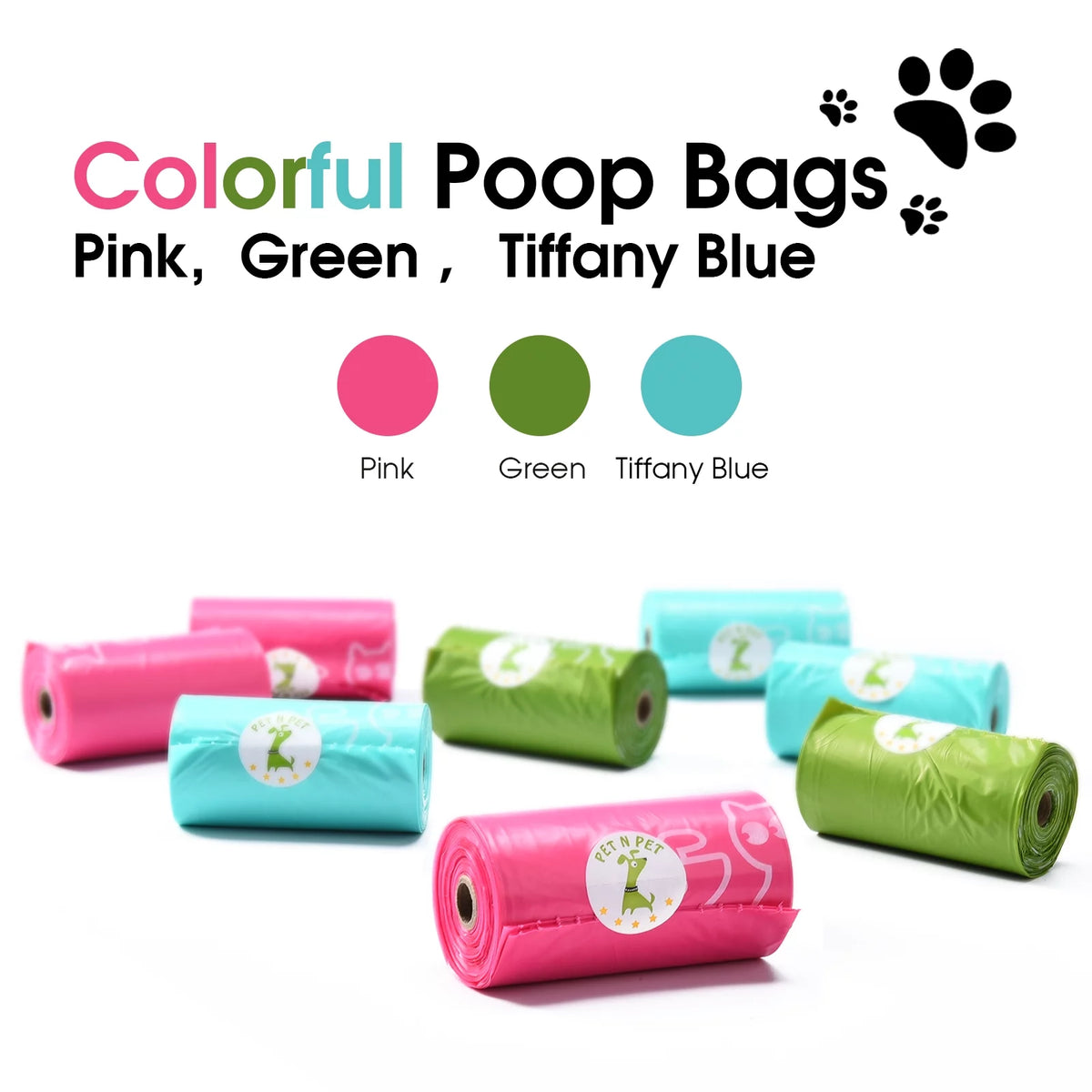 Lavender Scented 720 Counts Dog Poop Bags S4484