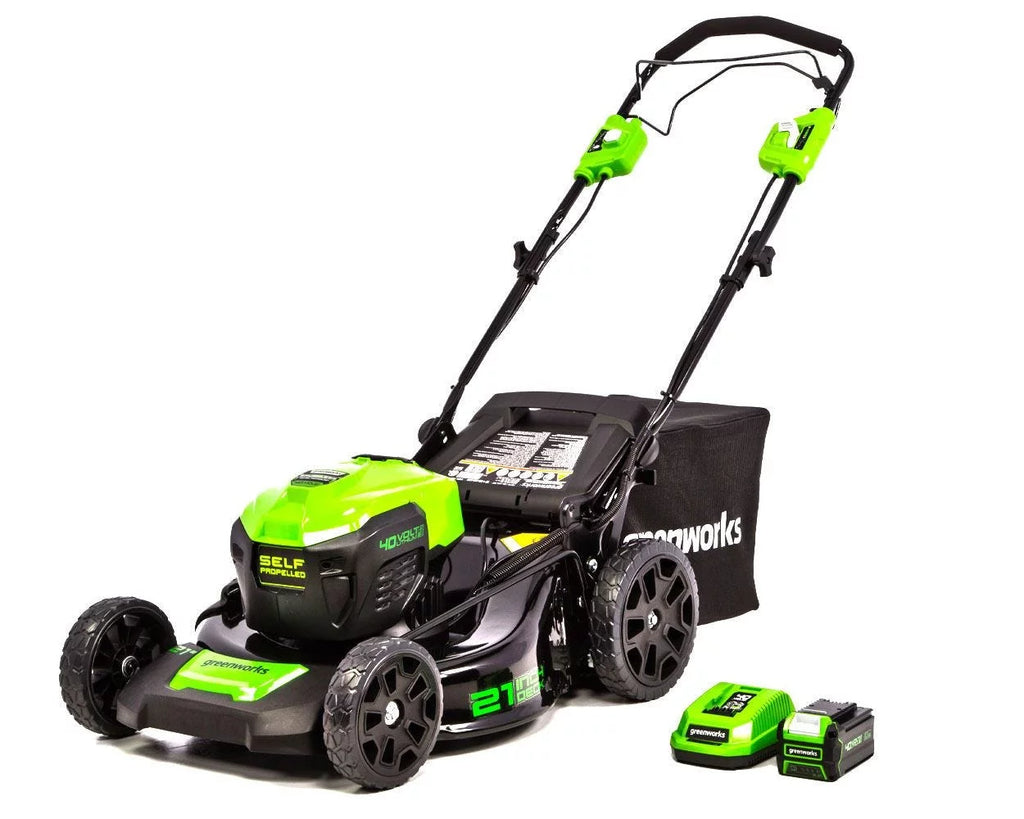 40V Self-Propelled Lawn Mower with 5.0 Ah Battery & Charger P786841