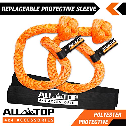 Synthetic Soft Shackle Rope 3/4in x 24in 2 PCS F85398