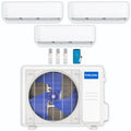 30,000 BTU 3 Zone Ductless Air Conditioner and Heat Pump B160911