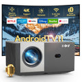Auto Focus 4K Projector Native 1080P Smart Projector with Wifi and Bluetooth B95390
