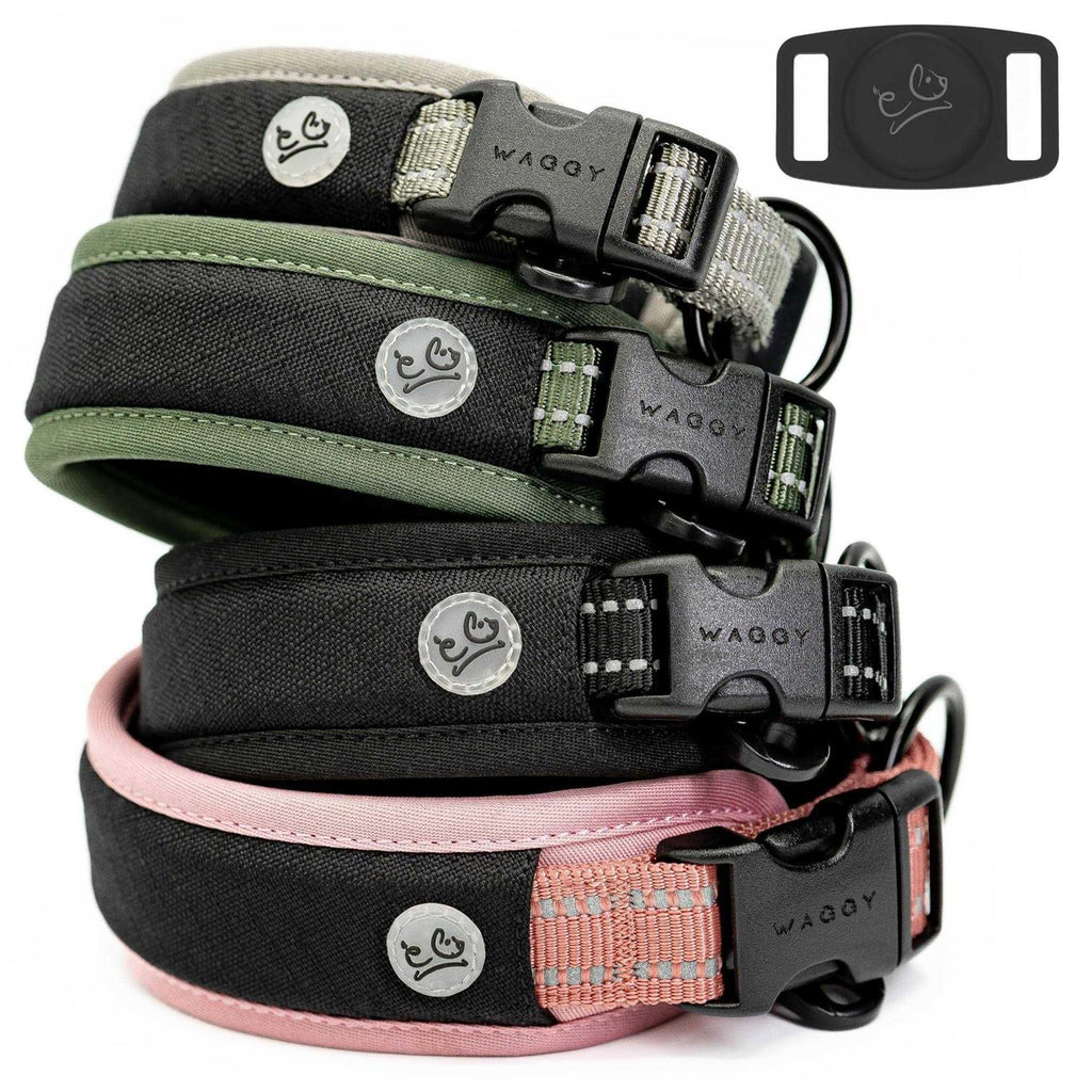Adjustable Heavy Duty Reflective Air Mesh Padded Dog Collar T61658