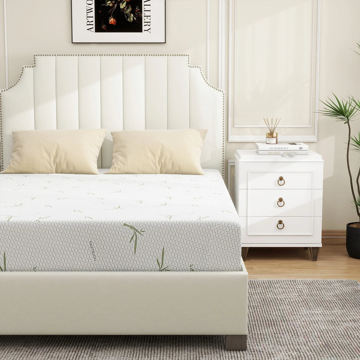 6 inch Gel Memory Foam Twin Mattress G5369