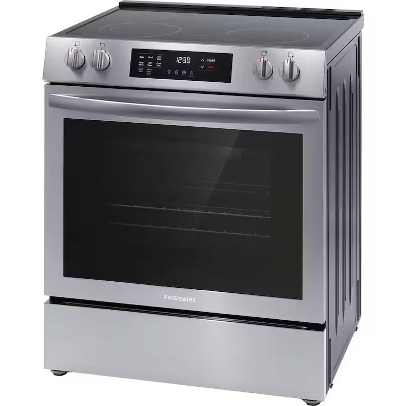 5-Element Slide-In Electric Range with Convection in Stainless Steel R10322