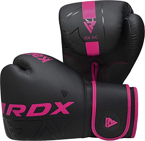 Women Boxing Gloves Maya Hide Leather 8 10 12 14 16 Oz Q5994