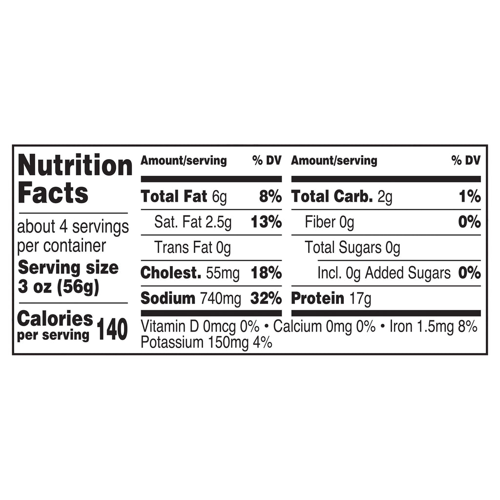 Fajita Seasoned Beef Strips in Sauce 12 oz Can U794399