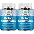 Ashwagandha Magnesium Stress Gummies with L Theanine 5HTP Lemon Balm 2 Pack T670