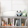 Kids Bookshelf with Reading Nook and Grey Cushion A57609