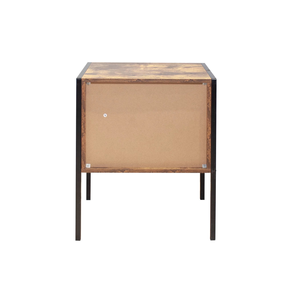 Rustic Brown 6 Drawer Wood Dresser D759232