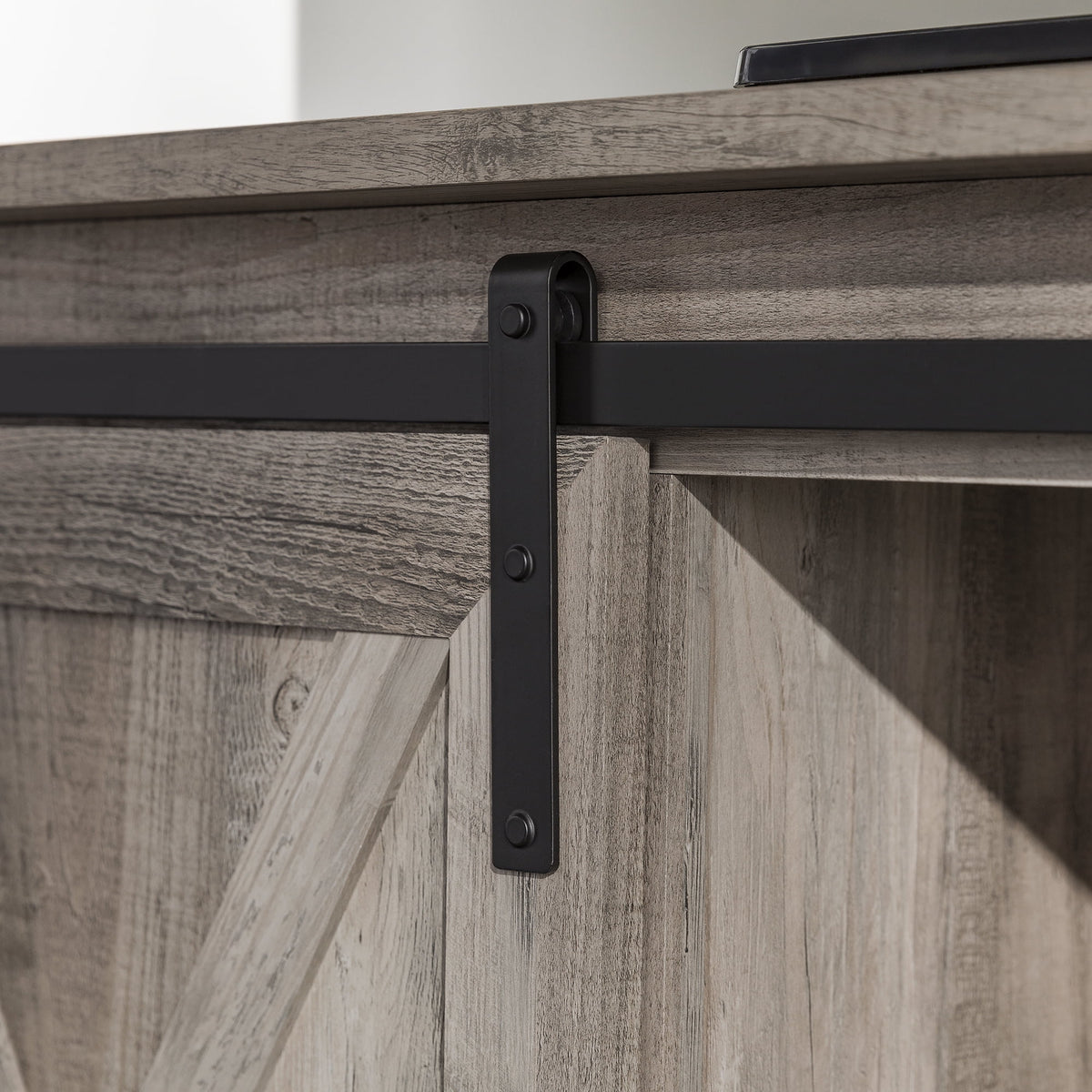 White Oak Corner TV Stand X4066