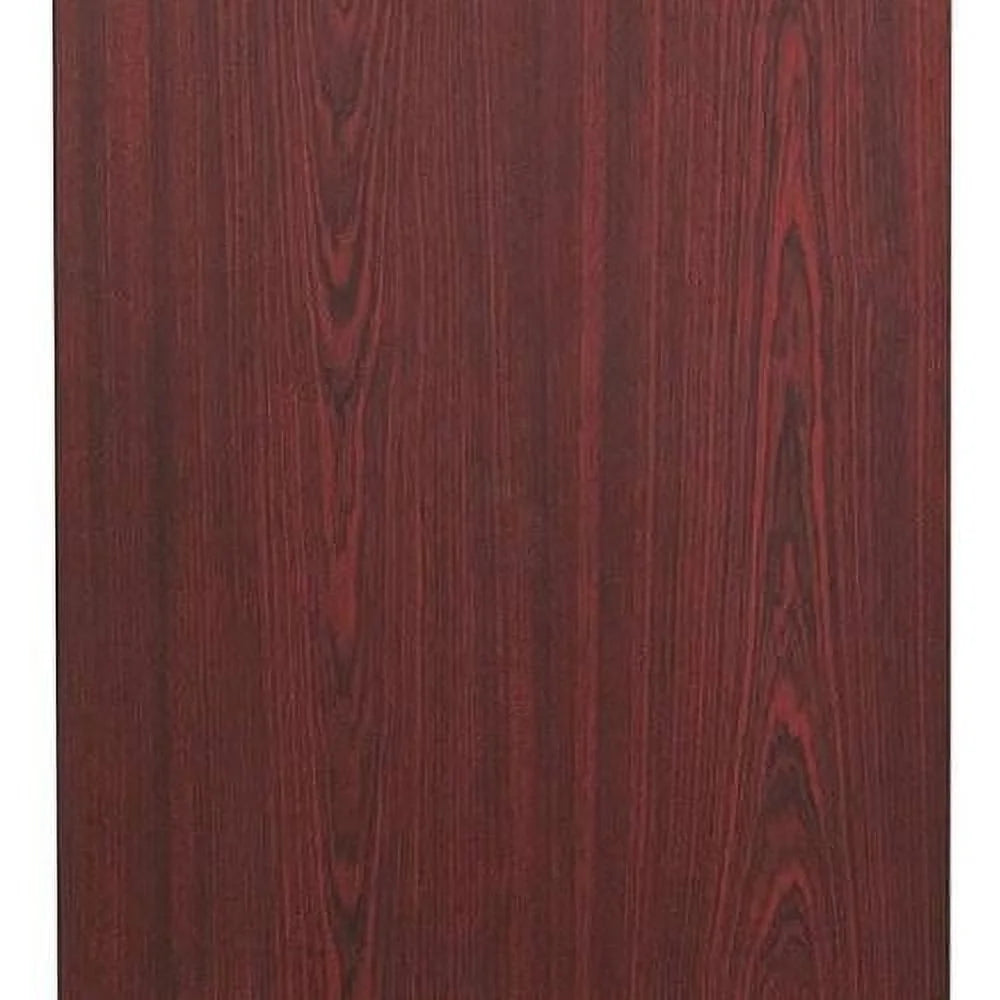 Mahogany Melamine Laminate Folding Training Table D380
