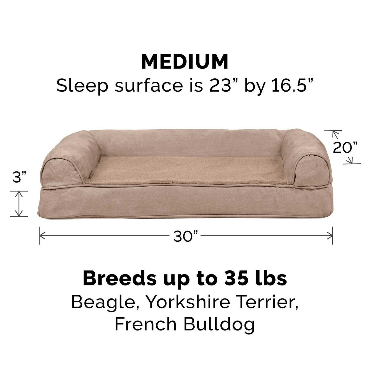 Orthopedic Sofa Pet Bed I885608