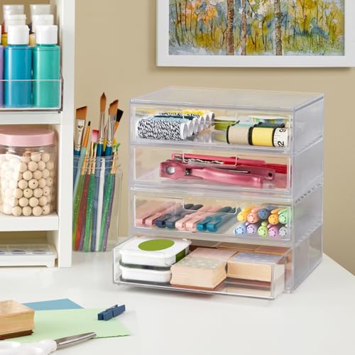 Clear 4 Drawer Organizer H628653
