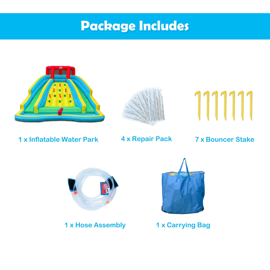 Inflatable Water Slide Park Splash Pool B10228