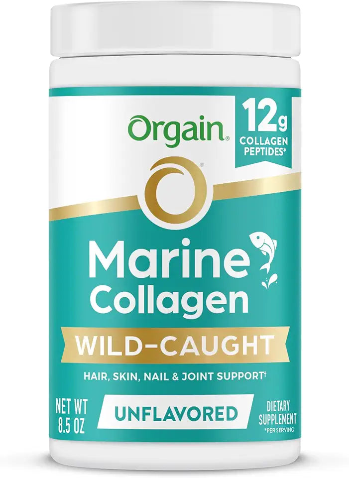 Wild-Caught Marine Collagen Peptides Powder, Unflavored, 8.5oz L246128