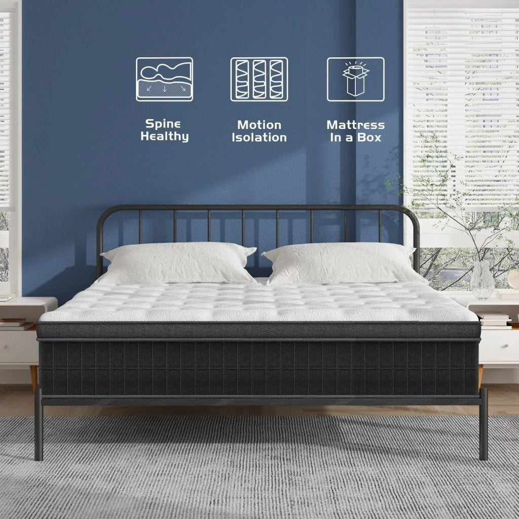 10 inch Full Medium Firm Hybrid Mattress I986