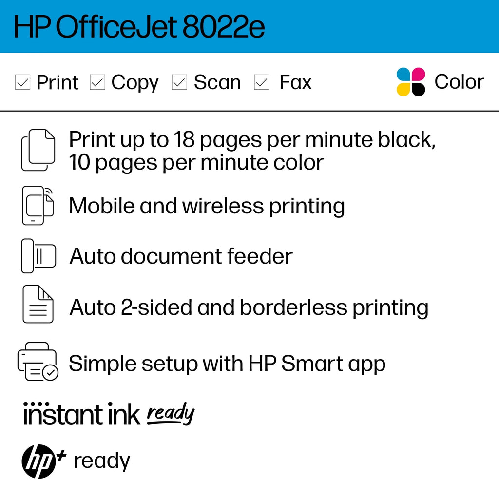 Wireless Color Inkjet All-in-One Printer E88950