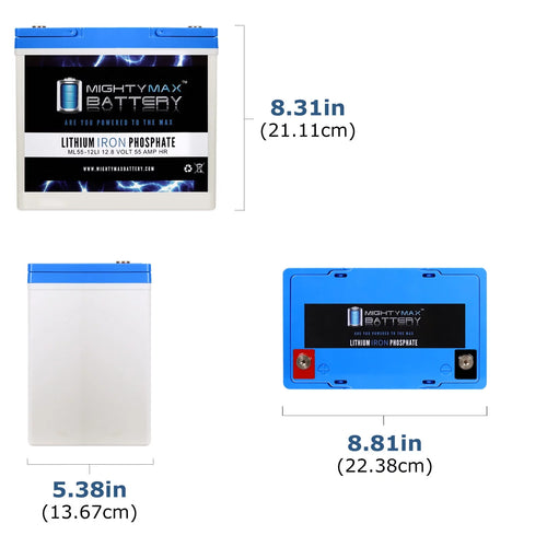 12V 55AH Lithium Battery B5657
