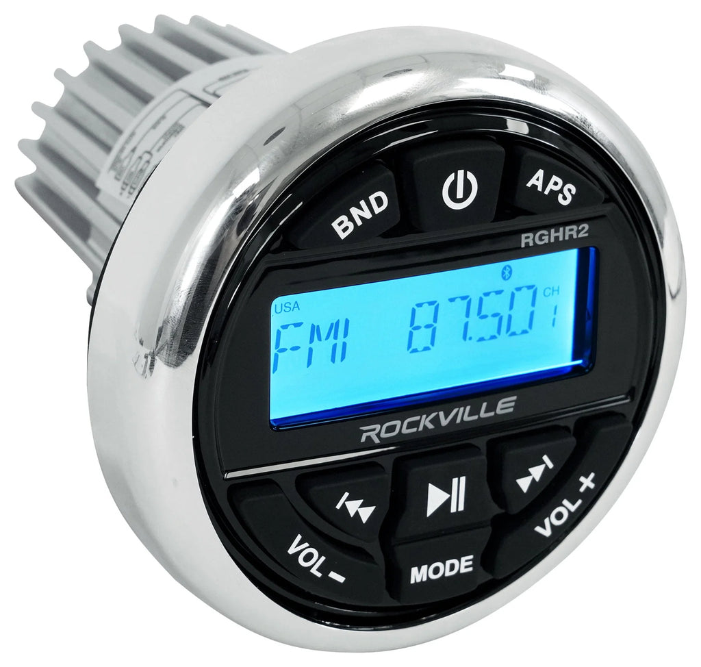 Marine Bluetooth Receiver with Remote and Amplifier R562379