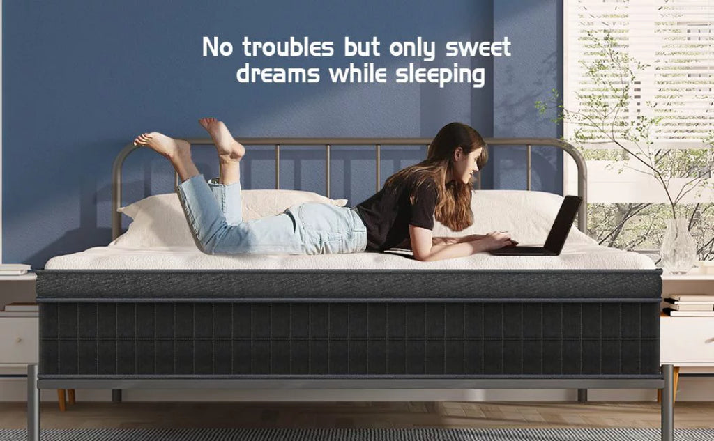 10 inch Full Medium Firm Hybrid Mattress I986