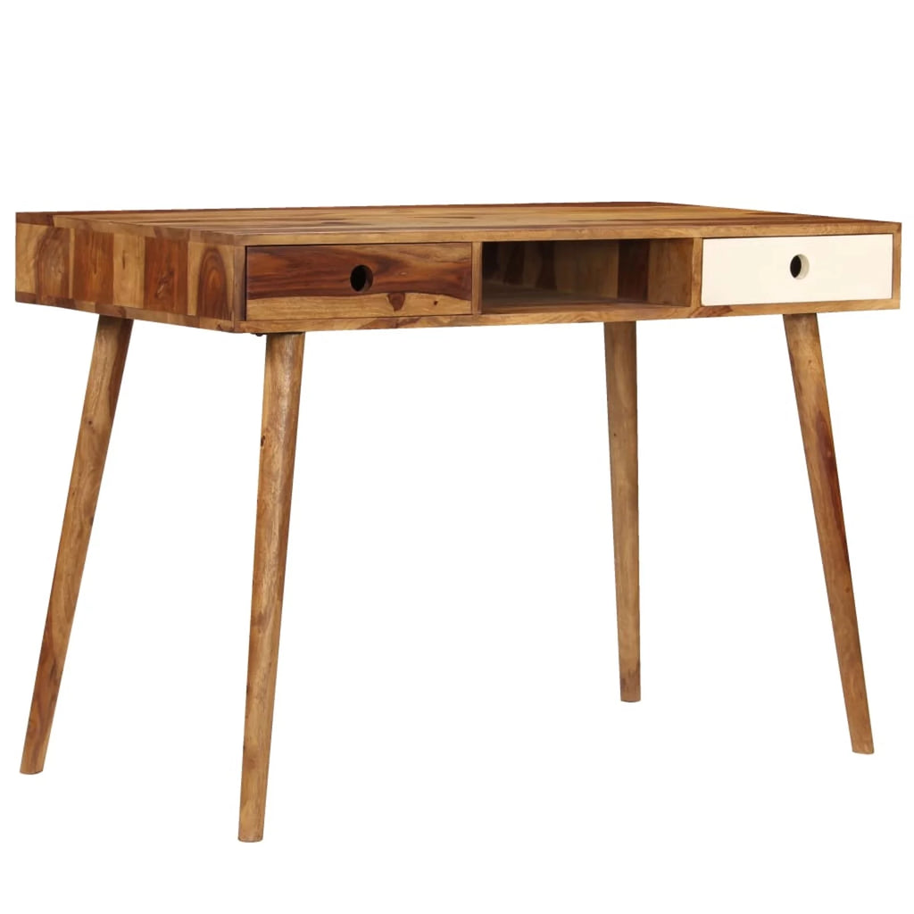 Sheesham Wood Writing Desk with 2 Drawers K409