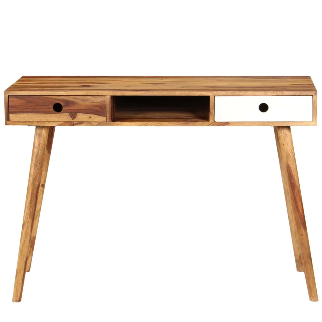 Sheesham Wood Writing Desk with 2 Drawers K409