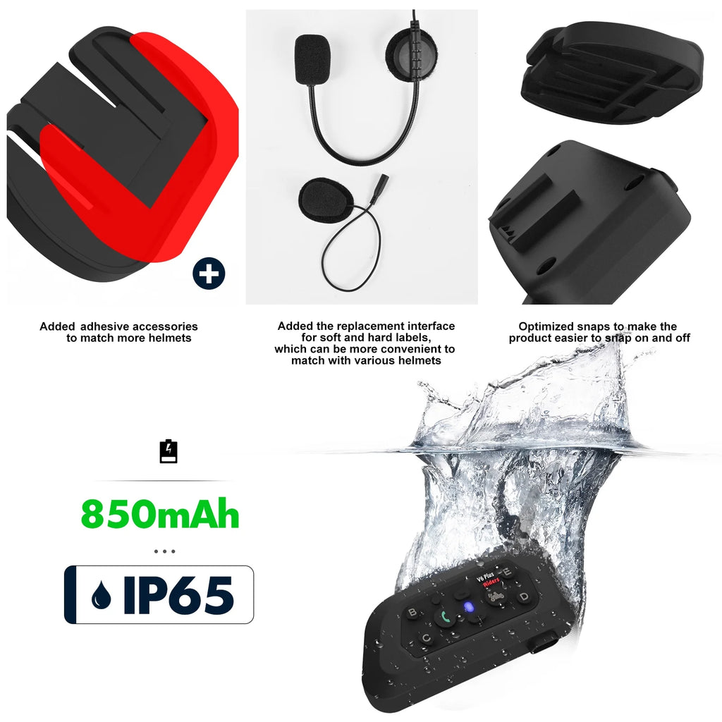 Helmet Headset Intercom K86618