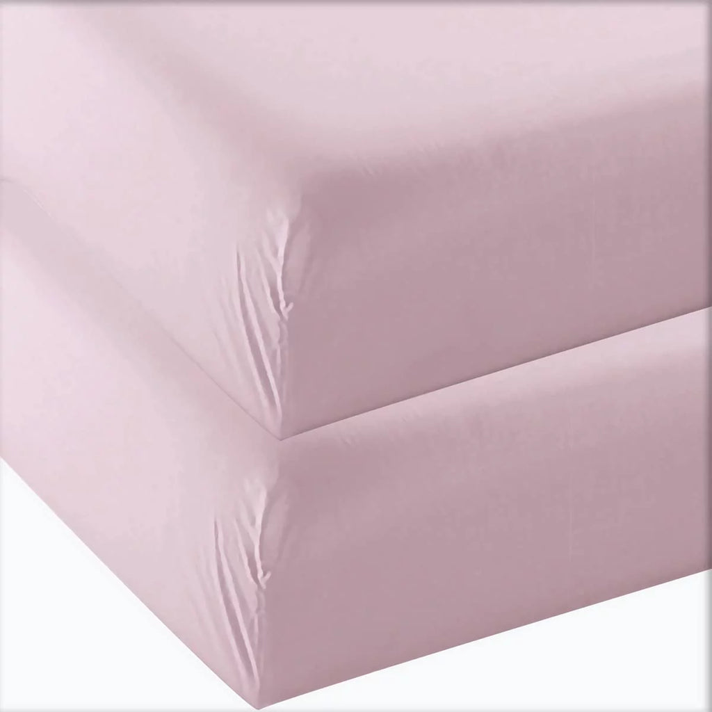 2-Pack Fitted Microfiber Bedding Sheet X439