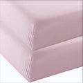 2-Pack Fitted Microfiber Bedding Sheet X439