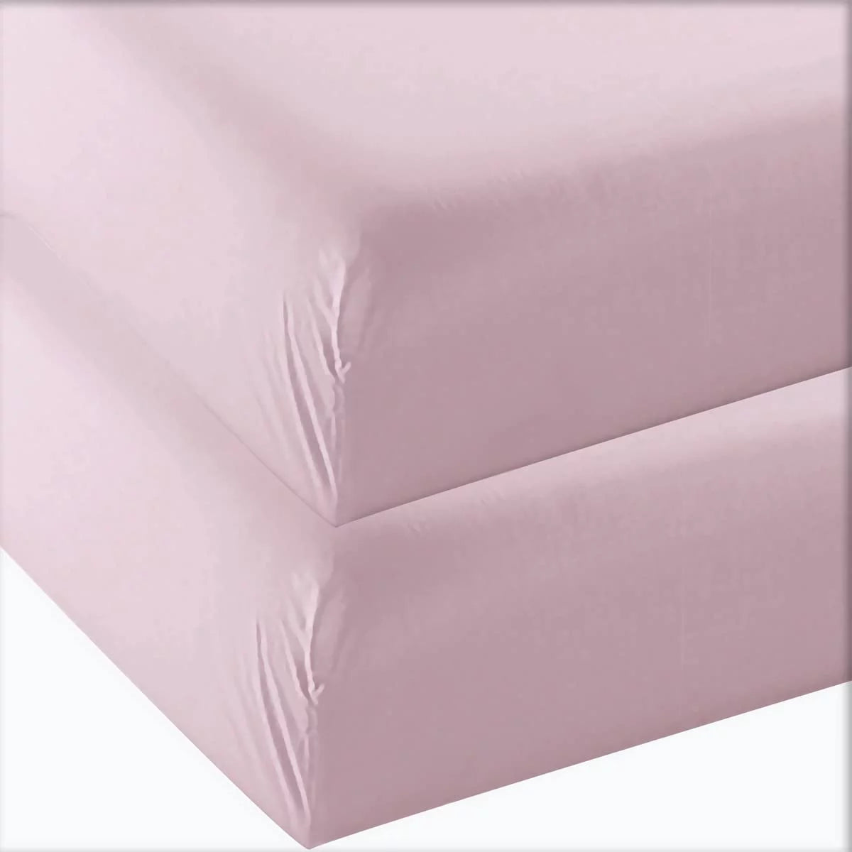 2-Pack Fitted Microfiber Bedding Sheet X439