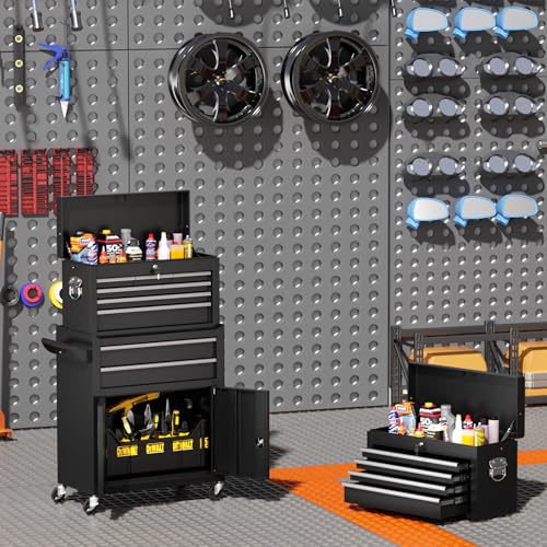 Rolling Tool Chest with Wheels and 8 Drawers Y10816