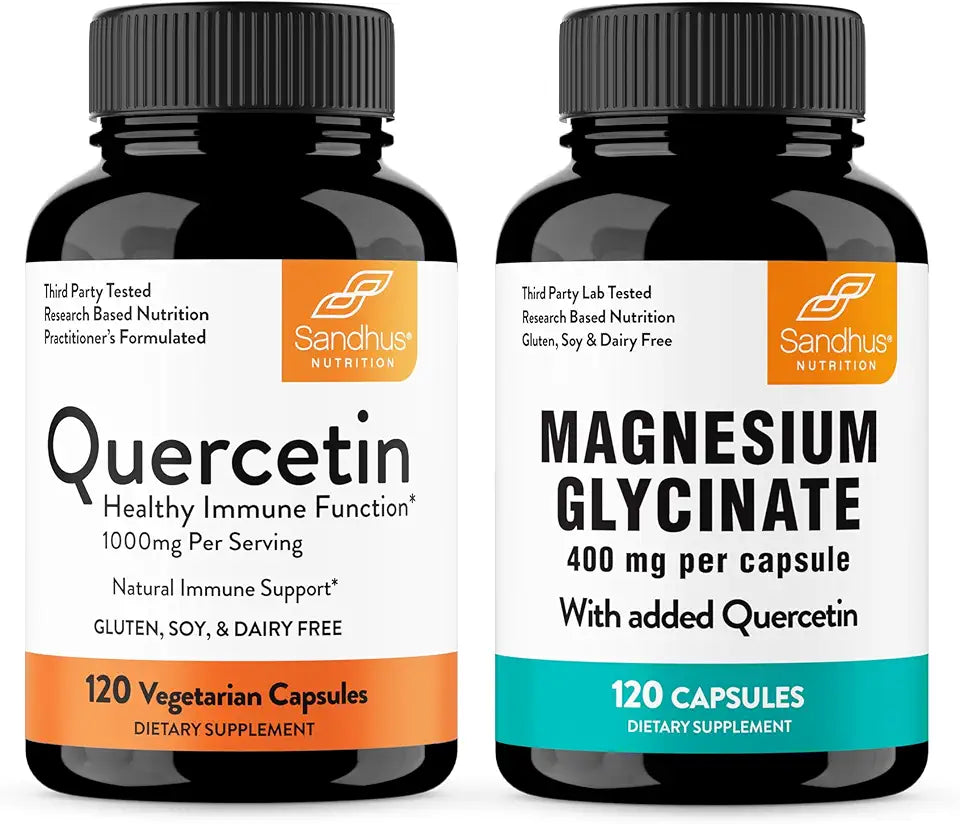 Quercetin & Magnesium Glycinate Complex Capsules C544