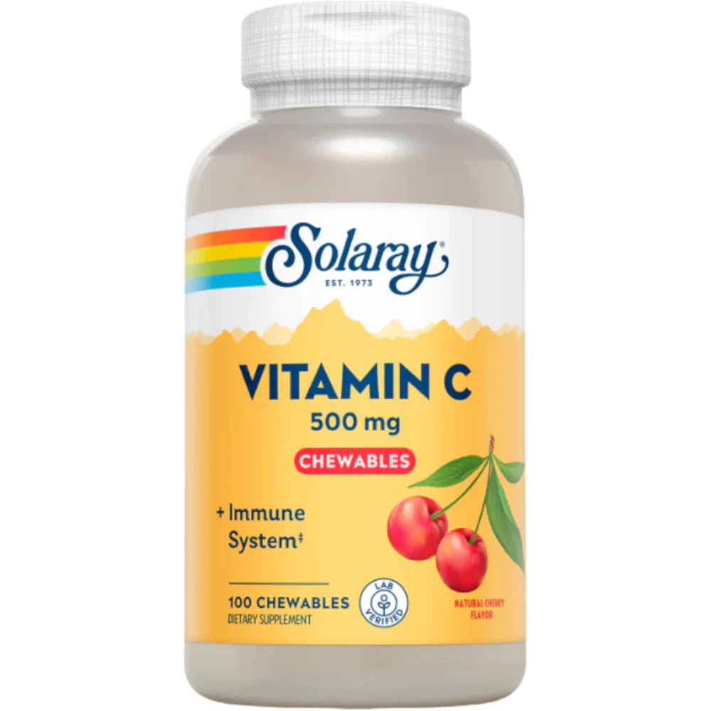 Vitamin C Chewable 500 mg 100 wafers V639